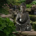 Figurine de Jardin Déco Extérieur Bouddha Résine Statue 50 CM Feng-Shui Asie