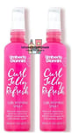 2 x Umberto Giannini CURLY JELLY REFRESH Curl Reviving Spray 150ml