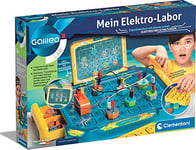 Clementoni Galileo Lab - Mon Laboratoire électrique, boîte d'expérimentation passionnante, kit électronique avec capteurs et Effets Lumineux, pour Enfants à partir de 8 Ans par Clementoni 59292