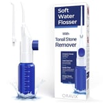 ORAVIX Water Flosser, Manual Oral Irrigator, Tonsil Stone Remover, Travel Water Flosser, Water Flosser for Teeth, Water Floss, Bad Breath Treatment for Adults, Dental Floss, Teeth Cleaner, Flosser