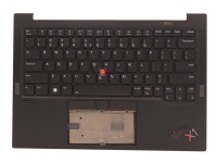 Sunrex - Ersättningstangentbord för bärbar dator - med Trackpoint - bakgrundsbelyst - Engelska - Europa - med övre skydd - för ThinkPad X1 Carbon Gen 10 21CB, 21CC