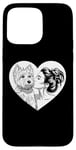 iPhone 15 Pro Max West Highland White Terrier Dog Art Valentine's Day Heart Case