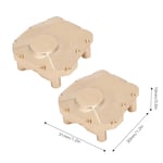 Brass Front Rear Axle Cover Fit For SCX10 III AX103007 1/10 RC Car Model Ac RH