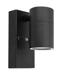 Long Life Lamp Company Black Outdoor Wall Light Dusk Till Dawn Sensor Stainless Steel IP65 ZLC089B