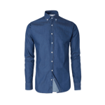 The Shirt Factory Brillo Denim Regular fit Blå