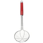 KitchenAid Spider Strainer, Mesh Skimmer, Stainless Steel, Empire Red