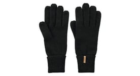 Gants longs femme barts fine knitted noir