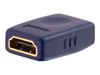 C2g Velocity Hdmi Coupler - Hdmi-Anslutning - Hdmi Hona Till Hdmi Hona - Blå