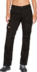 Fjallraven Women's Vidda Pro Trousers W Short Sport Trousers, Black, 38 UK