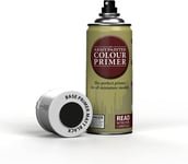 Colour Primer | Spray Acrylique Noir Mat De 400 ML, Apprêt Pour La Peinture