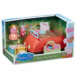 Peppa Pig's Big Red Car with Music & Sound Effects inc Peppa & Mummy Pig Figures