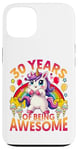 iPhone 13 30 years of being awesome unicorn It's my 30th birthday Case