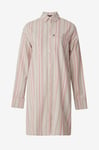 Lexington - Nattskjorta Luna Organic Cotton Flannel Nightshirt - Rosa