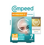 Compeed® Lot de 7 patchs anti-taches nettoyants – Pansements hydrocolloïdes contre les boutons, les points noirs et les impuretés – Spécial pour la nuit