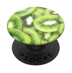 PopSockets PopGrip - Support et Grip pour Smartphone et Tablette avec Un Top Interchangeable - Kiwi Kraze