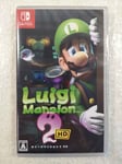 LUIGI S MANSION 2 HD SWITCH JAPAN NEW (GAME IN ENGLISH/FR/DE/ES/IT)