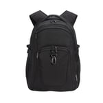 Amazon Basics - Sac à dos de voyage pour ordinateur portable 15,6", Noir