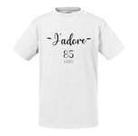 T-Shirt Enfant J'adore 85 Vendee Departement France Region