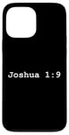 iPhone 13 Pro Max Christian faith holy bible verses typeset Joshua 1:9 Case