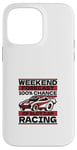 Coque pour iPhone 14 Pro Max 100 % de chances de participer à une course de voitures à sous, voiture télécommandée, mini-voiture