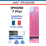 Autocollant Sticker Adhésif Colle Batterie Iphone 7 Plus Double Face Strips + Kit 8 Outils