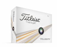 Titleist 2024 Velocity White - Personligt tryck (3 dussin)