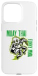 Coque pour iPhone 15 Pro Max Muay Thai Space Robot, MMA, kickboxing, jiu-jitsu, combat