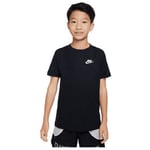 T-shirt enfant Nike  TEE SHIRT K NSW TEE EMB FUTURA - Noir - L