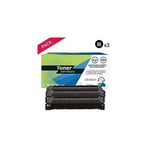 Compatible Samsung 116L Pack 3 Toners Noir SU828A (MLT-D116L)