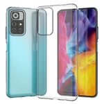 Xiaomi Redmi Note 11T 5G/Redmi Note 11S 5G - Shockproof gummi cover - Transparent