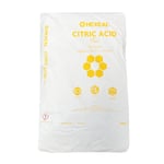 Hexeal CITRIC ACID | 25kg Bag | 100% Anhydrous | Fine | GMO Free | Food Grade