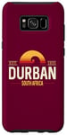 Coque pour Galaxy S8+ Durban Afrique du Sud | Durban Afrique du Sud Retro Wave