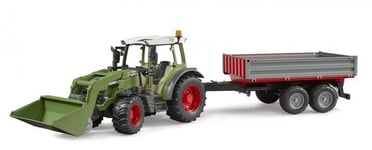 BRUDER - Tracteur avec chargeur et remorque – FENDT Vario 211 - 1/16 - BRU2182