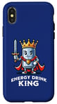 iPhone X/XS Energy Drink King Funny Can of Energy Drink Case