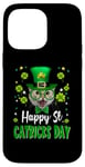 Coque pour iPhone 14 Pro Max Cat St Patricks Day St Catricks Day Lucky Charm Cats Lovers