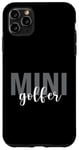 Coque pour iPhone 11 Pro Max Mini golfeur, golf, golf miniature