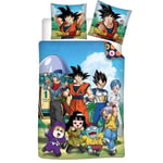 Dragon Ball Super Single Duvet Cover Set 140 x 200 cm Goku- Japanese Manga Anime