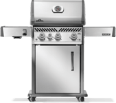 Rogue Pro 425, Sizzle Zone, 3 Bundbrændere, S/s Gasgriller