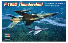 Hobbyboss 80332" F-105D Thunderchief Model Kit, 1:48 Scale (US IMPORT)