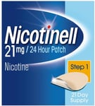 Nicotinell Nicotine Patch Stop Smoking Aid Step 1 21 Mg 24 Hour 21 Patches