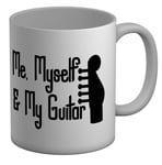 Me, Myself And My Guitar White 11oz Mug Cup