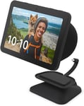 Echo Show 8 Stand Adjustable USB-C Charging Port - Charcoal Color, Tilt Feature