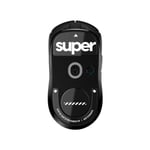 Pulsar Superglide 2 Glass Mouse Skates for Logitech G Pro X Superlight 2 - Black