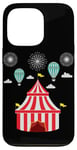 iPhone 13 Pro Circus Tent Cute Carnival Clown Costume Ringmaster Kids Boys Case