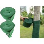 Lot de 2 bandages de protection pour tronc d'arbre - 18 m - Résistants à l'hiver - Double couche - Garde au chaud et hydratant