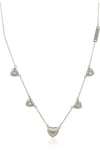 Guess Ladies Silver Chain Necklace UBN70028