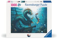 Ravensburger - Enchanted Depths Dragon Mermaid - 1000p (12001434)