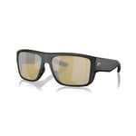 Costa del mar Taxman Matte Black - Sunrise Silver Mirror 580G