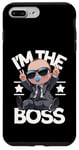 Coque pour iPhone 7 Plus/8 Plus Baby Boss « I'm The Boss » Like A Boss Kids