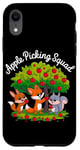 iPhone XR Apple Picking Squad Funny Orchard Harvest Season Fall Autumn Case